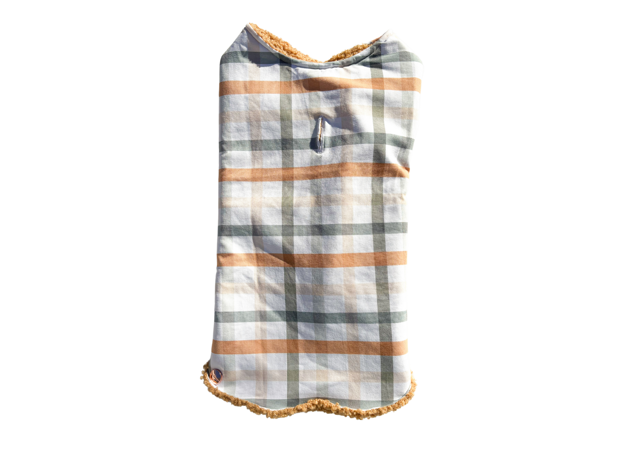 Boho Check Dog Jacket