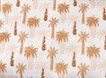 Load image into Gallery viewer, Water Repellant Mustard Palm Trees Dog Jacket
