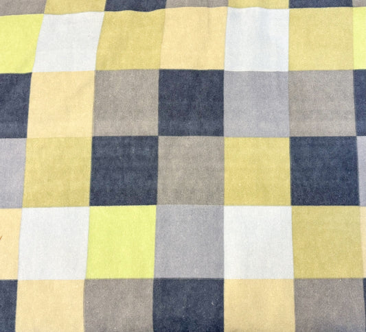 Blue Check Dog Jacket