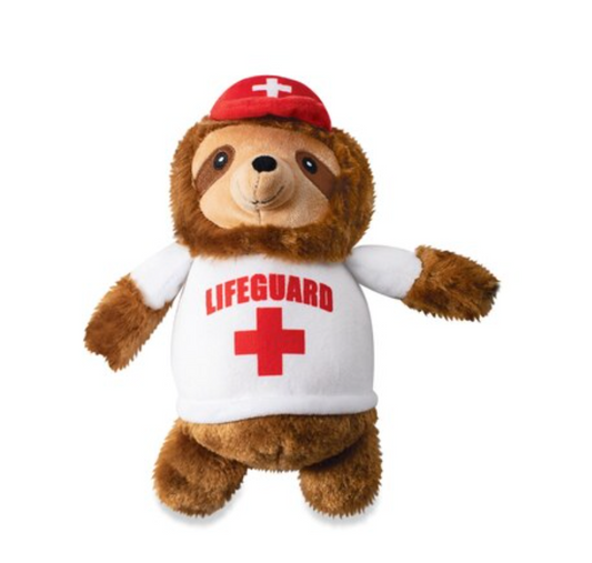 Lifeguard Sloth Plush Toy