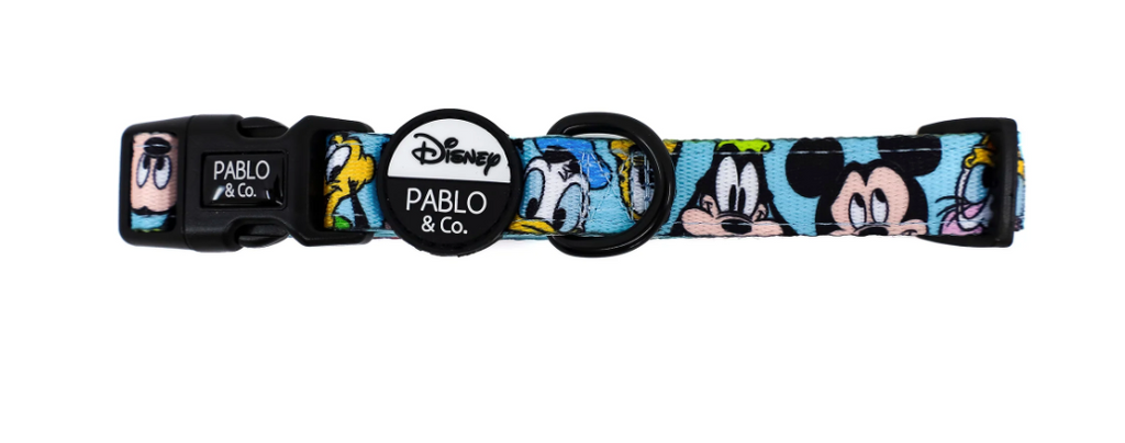 Mickey and Friends Blue Collar by Pablo and Cocollars