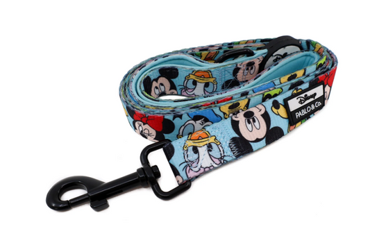 Mickey and Friends Blue Leash by Pablo and CoLead
