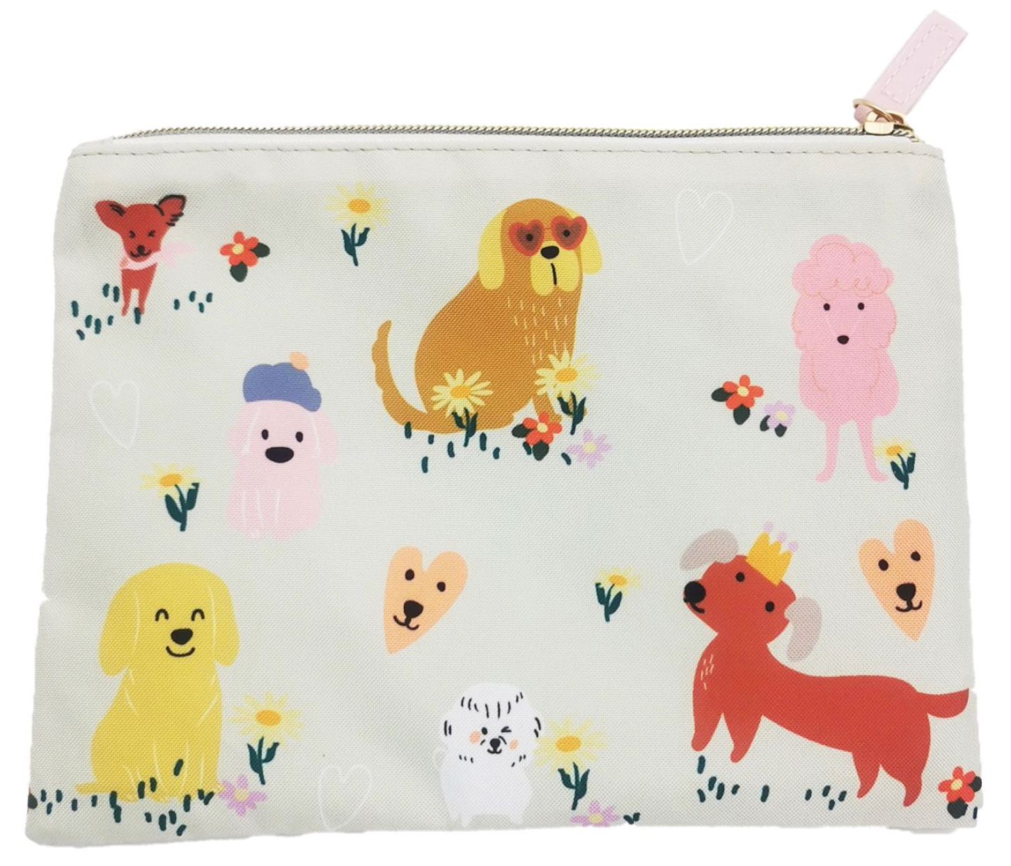 Dog Print Pouch