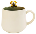 Load image into Gallery viewer, Dog Mug with dog resting on the side
