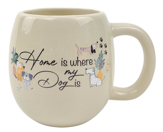 Home is where my dog is mug