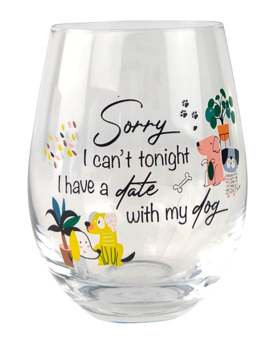 Stemless Wine Glass