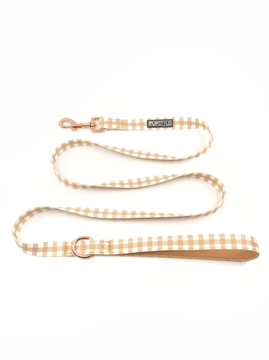 Creme Brulee Leash by Pupstyle StoreDog Apparel