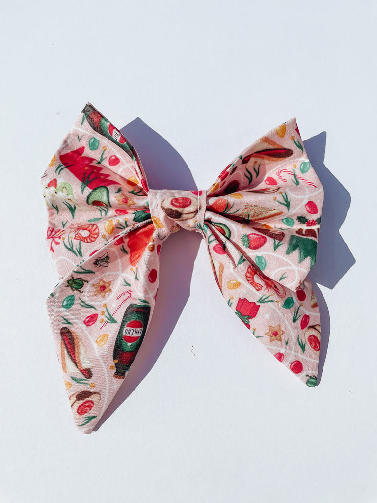 Jolly Aussie Christmas  Sailor Bow - Indi Pups